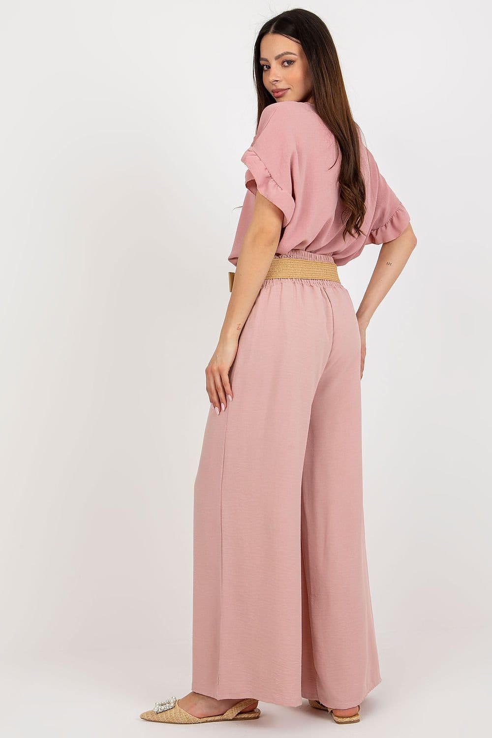 Teon Clothing EU Long trousers with a high waist