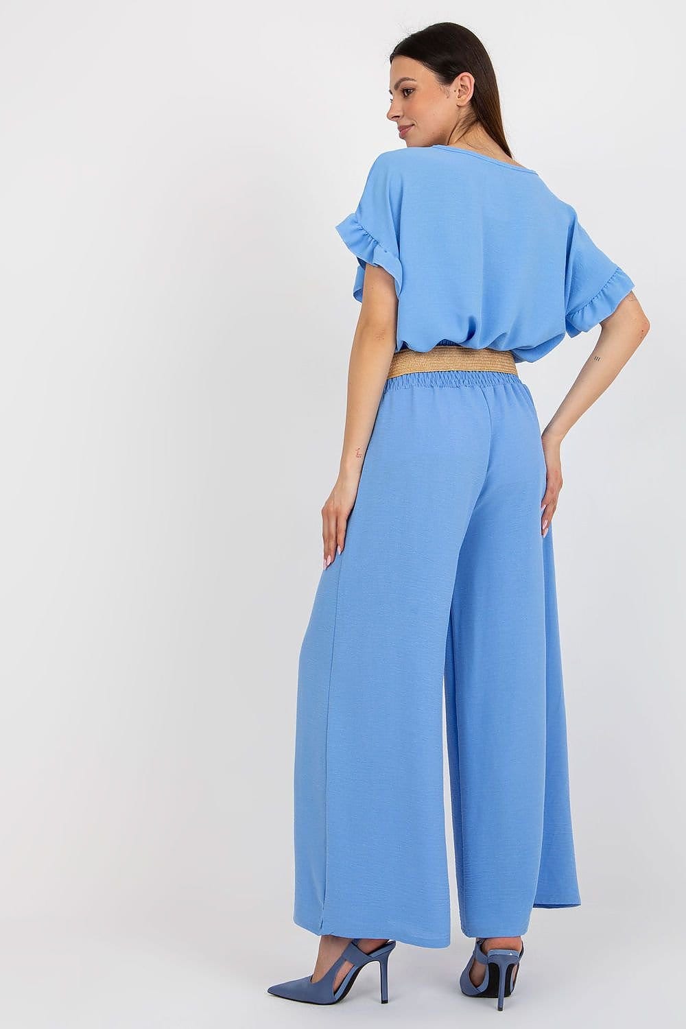 Teon Clothing EU Long trousers with a high waist