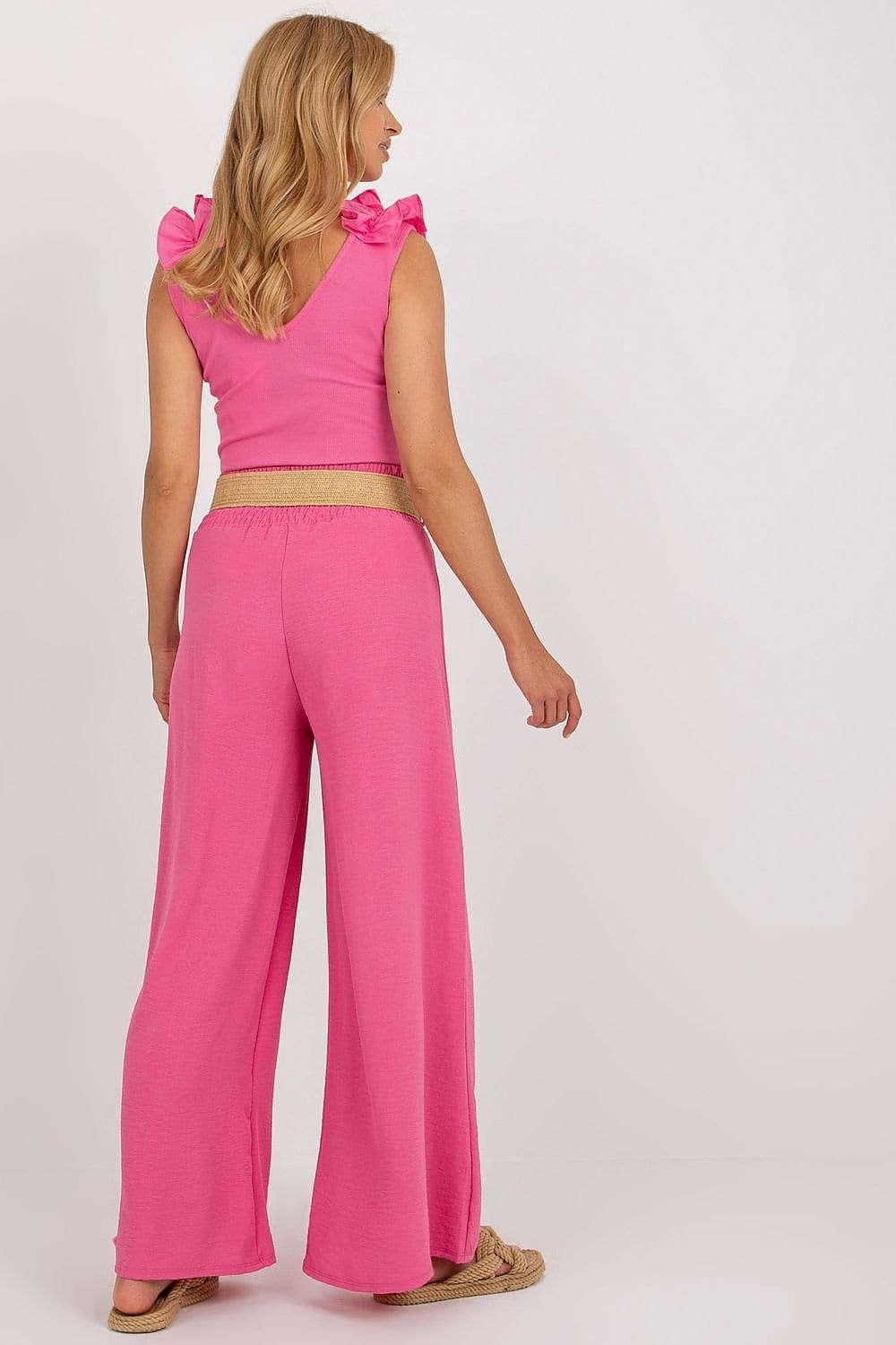 Teon Clothing EU Long trousers with a high waist