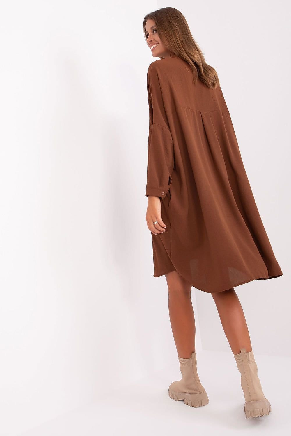 Teon Clothing EU Shirt dress in a loose fit