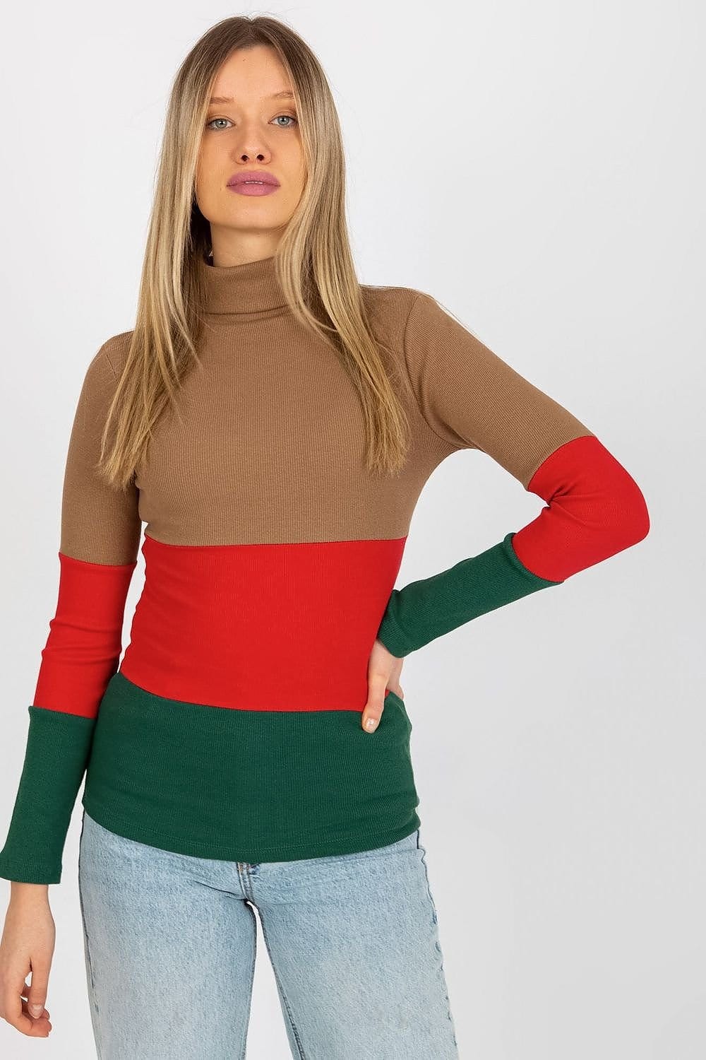 Teon Clothing EU Women's cotton turtleneck