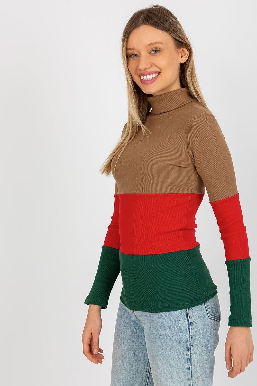 Teon Clothing EU Women's cotton turtleneck