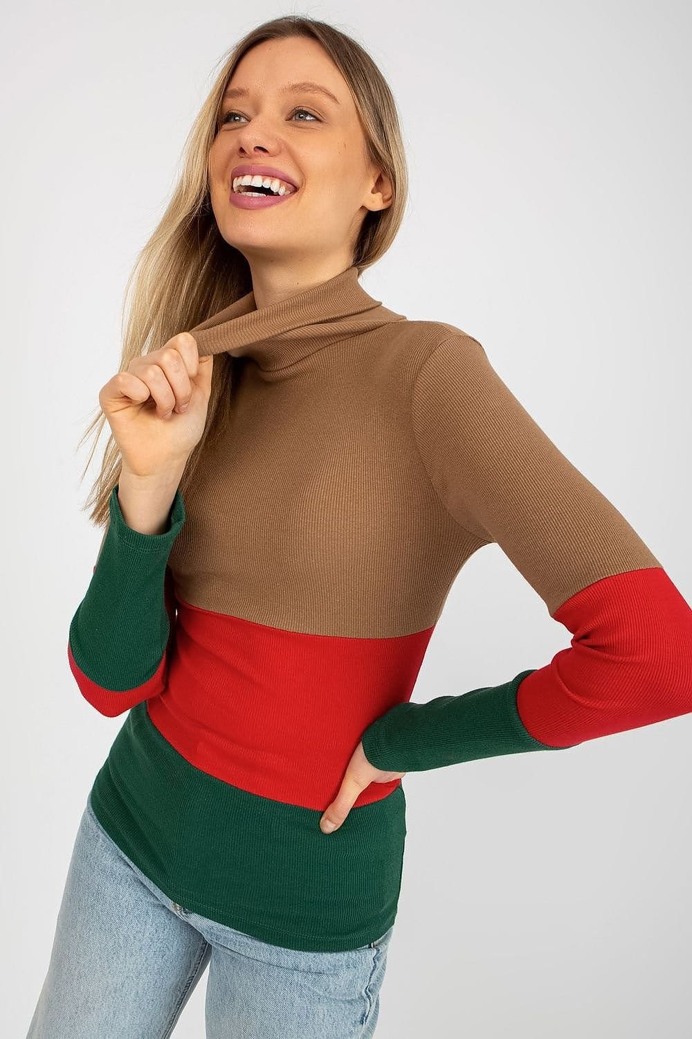 Teon Clothing EU Women's cotton turtleneck