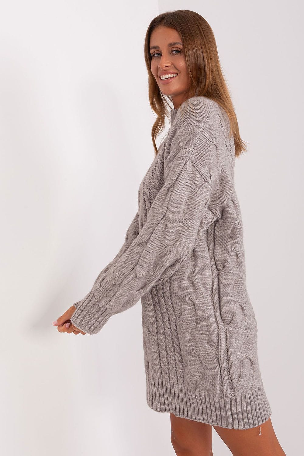  Long jumper model 185737 Wool Fashion Italia 