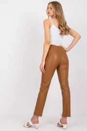 Teon Clothing EU Women's pants made of ecological leather