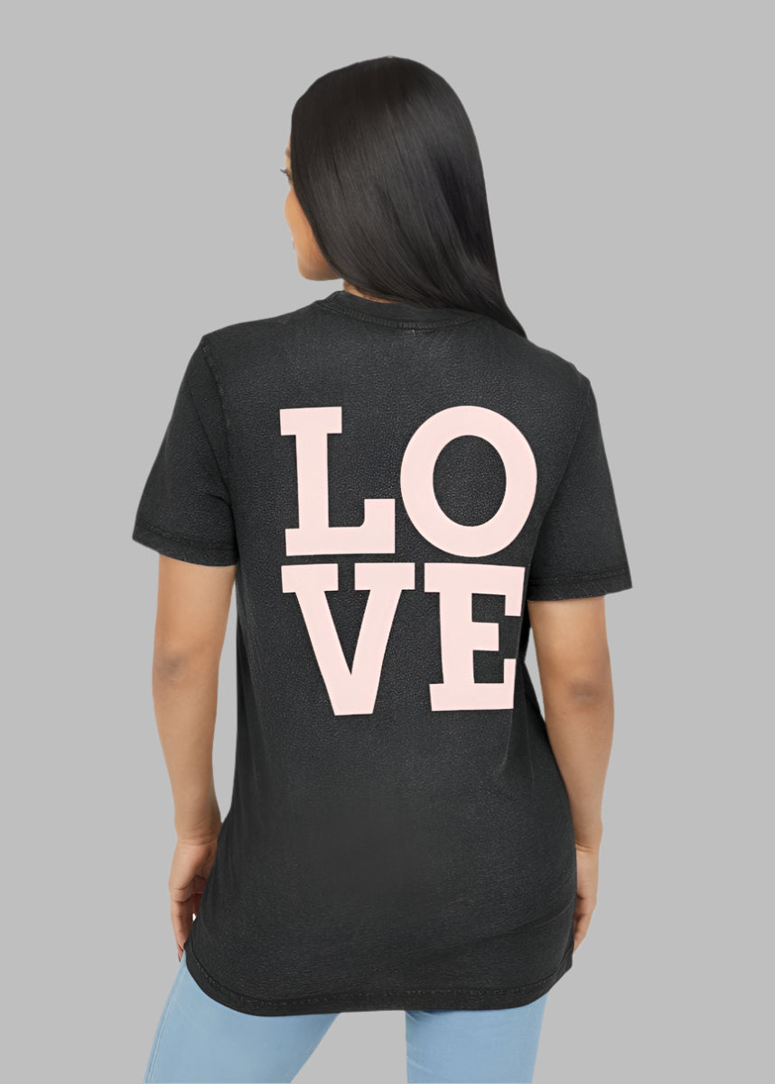 Acid Washed Love Tee