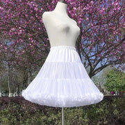 Teon Clothing Shop White Skirt / S Lolita Black Dress Goth