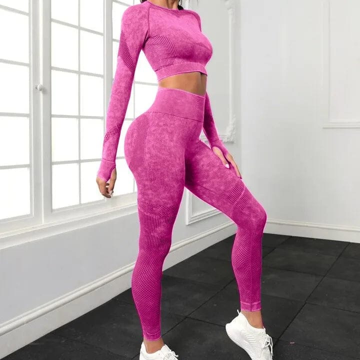 Teon Clothing Shop Seamless Yoga Sets Women Workout Sportswear