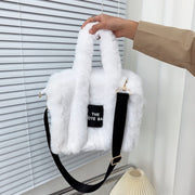 Teonclothingshop 2023 Designer Large Faux Fur Bag For Women Luxury Handbags