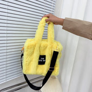 Teonclothingshop 2023 Designer Large Faux Fur Bag For Women Luxury Handbags