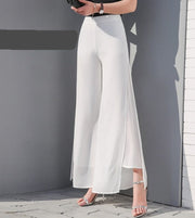 Teonclothingshop 2023 High Waist Chiffon Pants Loose Straight Casual Pants