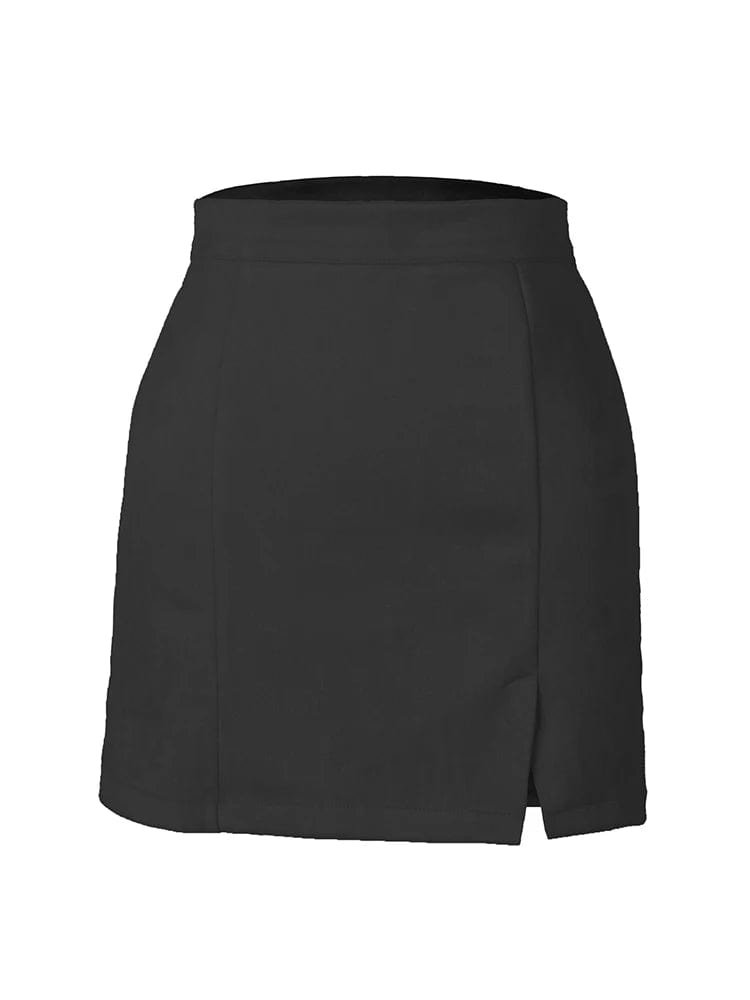 Teonclothingshop A Line Suede Mini Skirts For Women 2024