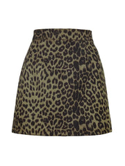 Teonclothingshop A Line Suede Mini Skirts For Women 2024