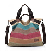 Teonclothingshop A trendy canvas bag with a large capacity