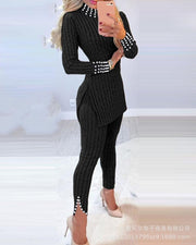 Teonclothingshop Autumn-Winter 2023 Knitted two-piece suits Women's fashion clothing