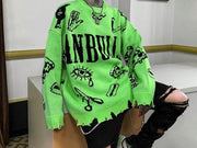 Teonclothingshop Autumn Winter Punk Punk Hip Hop Sweater