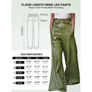 Teonclothingshop Autumn Winter Women's Faux Pu Long Pants