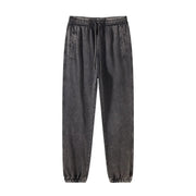 Teonclothingshop Batik worn sweatpants