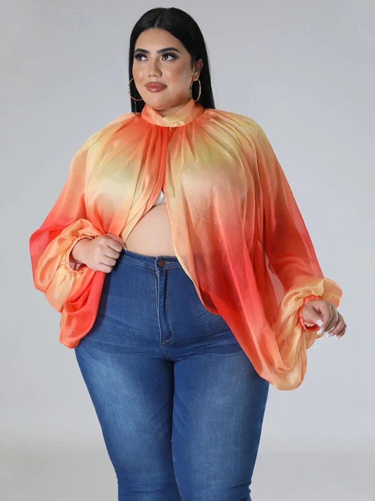 Teonclothingshop Blouses in extra large sizes for women