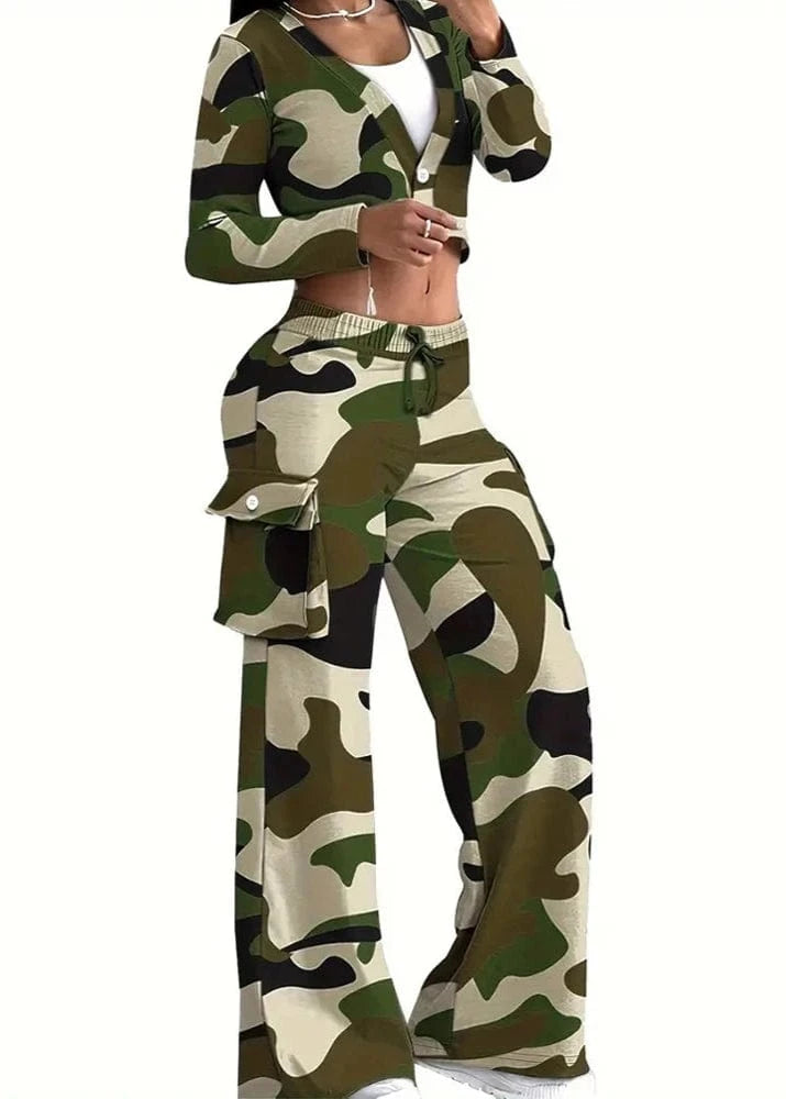 Camo Print tracksuit