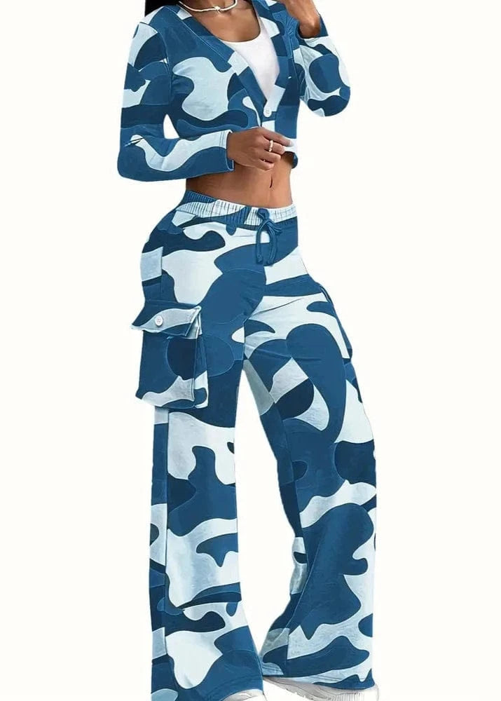 Camo Print tracksuit