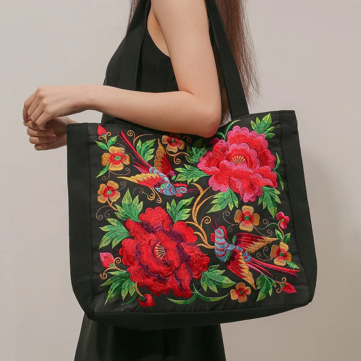 Teonclothingshop "Carry Elegance: Ethnic Phoenix Shoulder Bag"