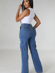 Teonclothingshop Casual women's denim pants with holes