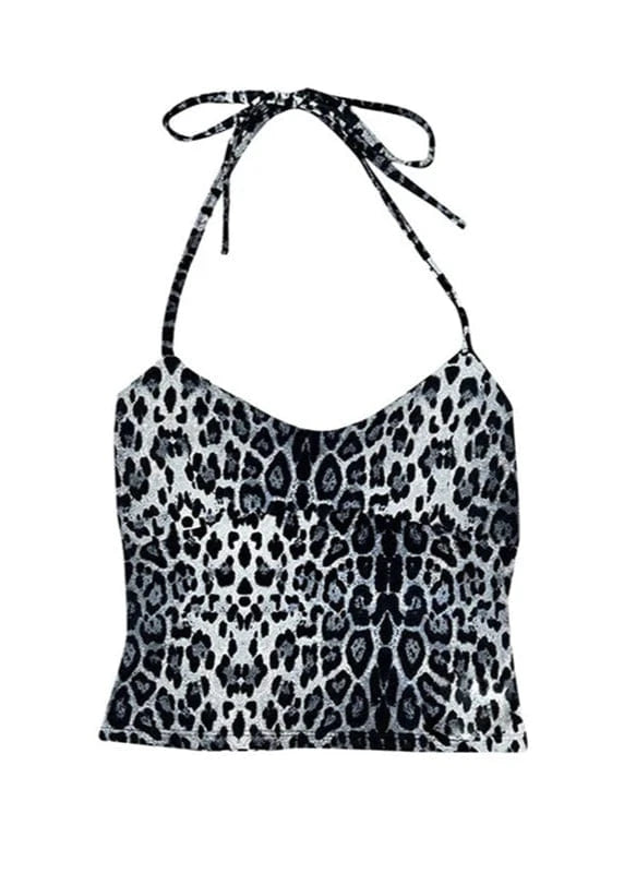 Chic Casual Camouflage Crop Tops