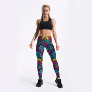 Teonclothingshop Color print leggings