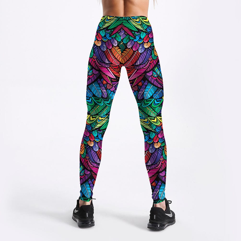 Teonclothingshop Color print leggings