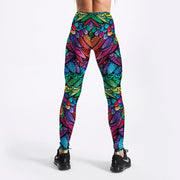 Teonclothingshop Color print leggings