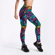 Teonclothingshop Color print leggings