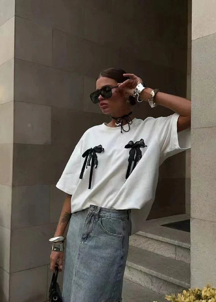 Cotton Mid Length Summer Tees
