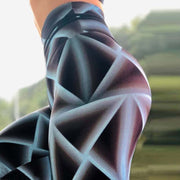 Teonclothingshop Line / XL Digital printed leggings