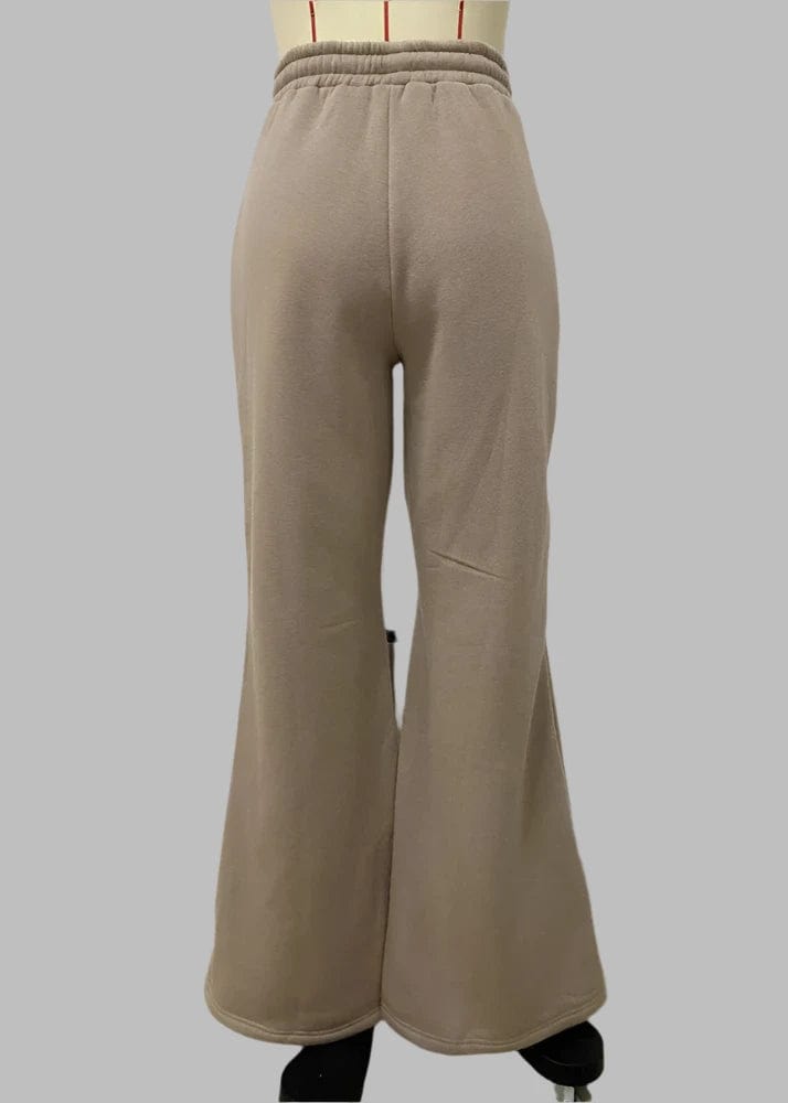 Teonclothingshop Effortless Cool: Brown Cargo Wide Leg Pants