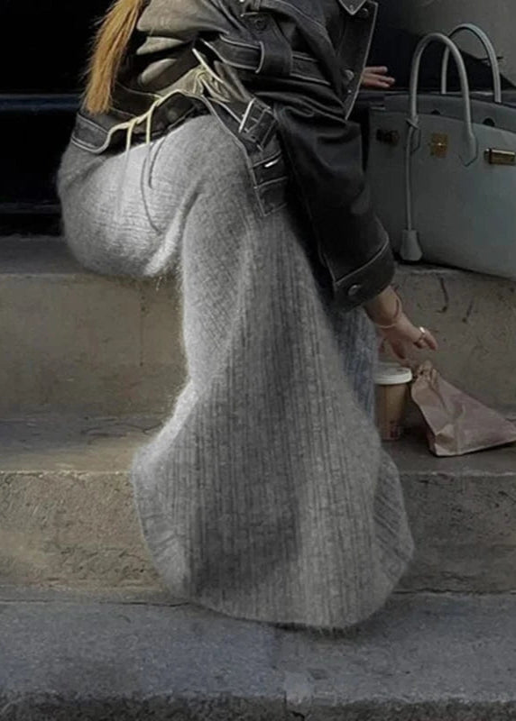 Teonclothingshop Elegant Knitted Long Skirts Women