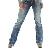 Teonclothingshop Embrace Comfort and Style with our High Waist Straight Jeans
