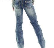 Teonclothingshop Embrace Comfort and Style with our High Waist Straight Jeans