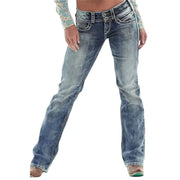 Teonclothingshop Embrace Comfort and Style with our High Waist Straight Jeans