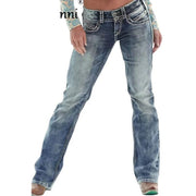 Teonclothingshop Embrace Comfort and Style with our High Waist Straight Jeans