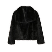 Teonclothingshop Fashion fur jacket, women's coat