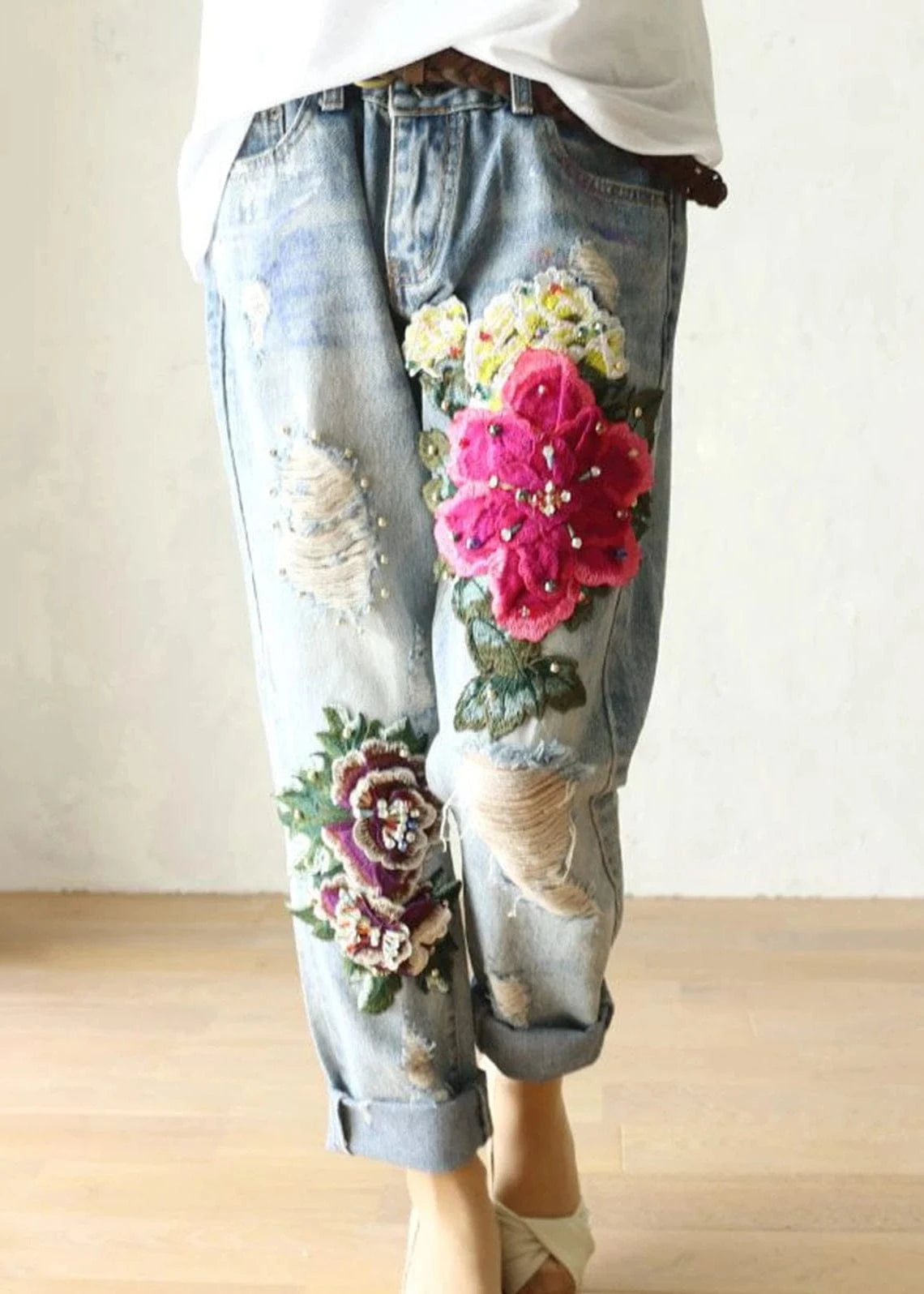Teonclothingshop Fashion Ladies Elegant New Jeans For Women