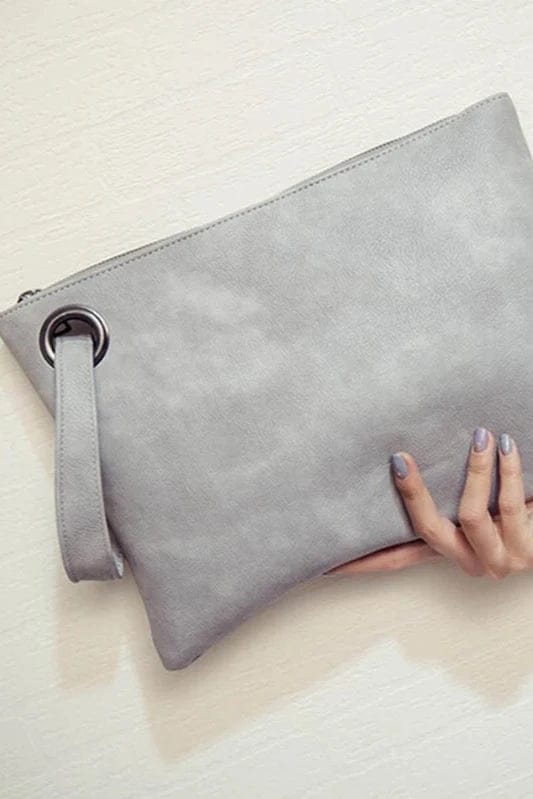 Teonclothingshop Fashion PU leather clutch bag for women