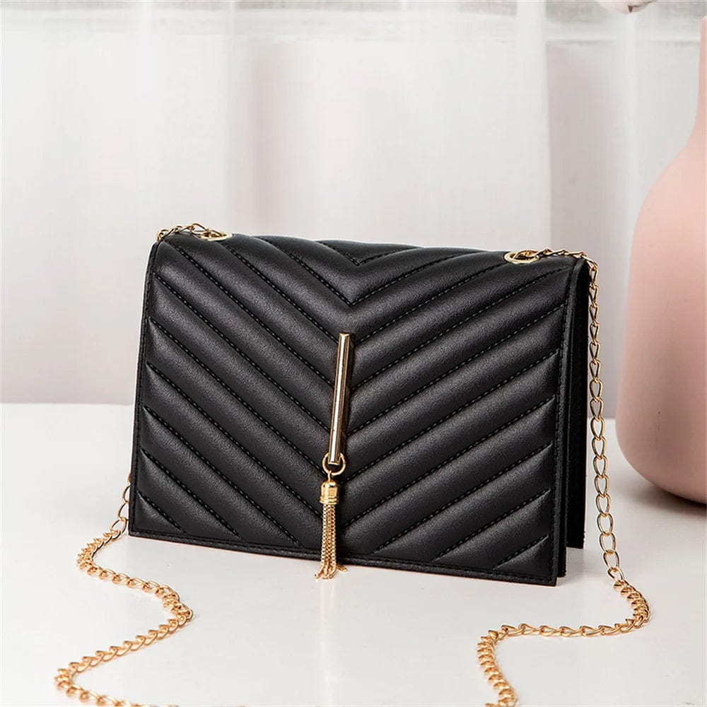 Teonclothingshop Fashion Tassel Flap Crossbody Bags