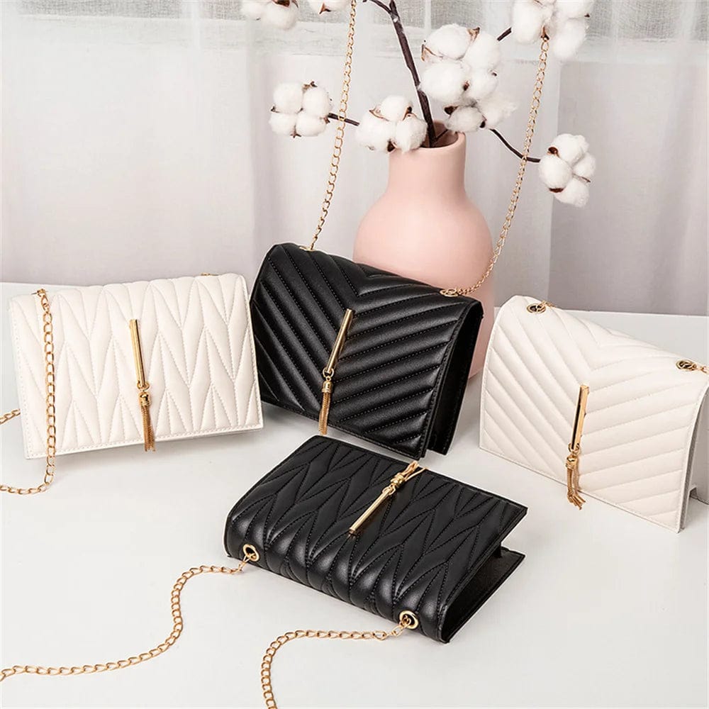 Teonclothingshop Fashion Tassel Flap Crossbody Bags