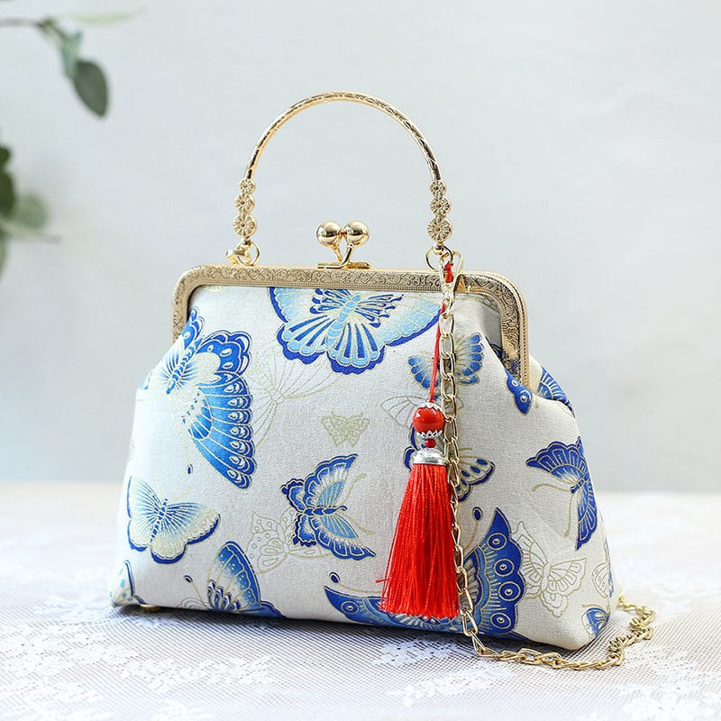 Teonclothingshop Fashion Vintage Fringe Bag Small Shell Bags