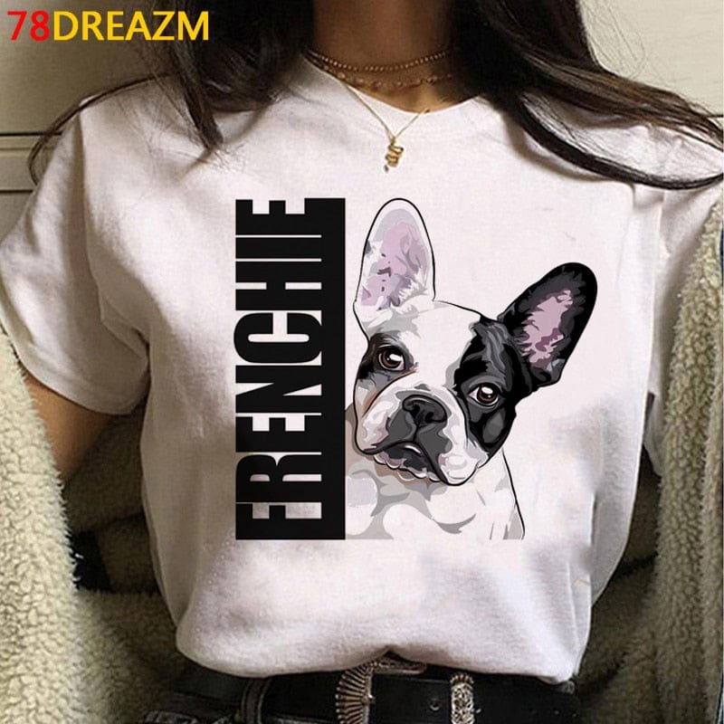 Teonclothingshop French bulldog tops, summer shirt