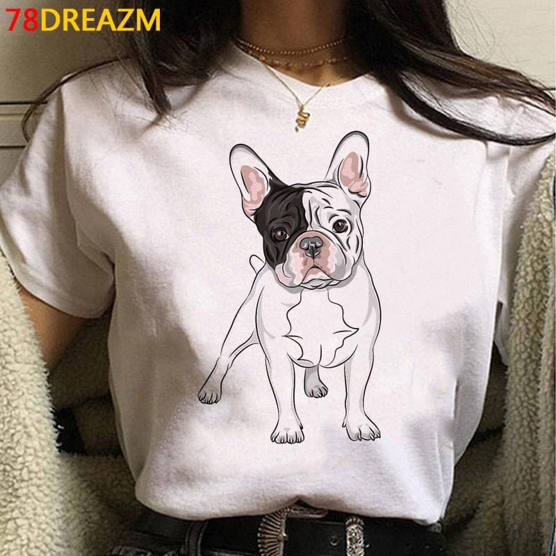 Teonclothingshop French bulldog tops, summer shirt