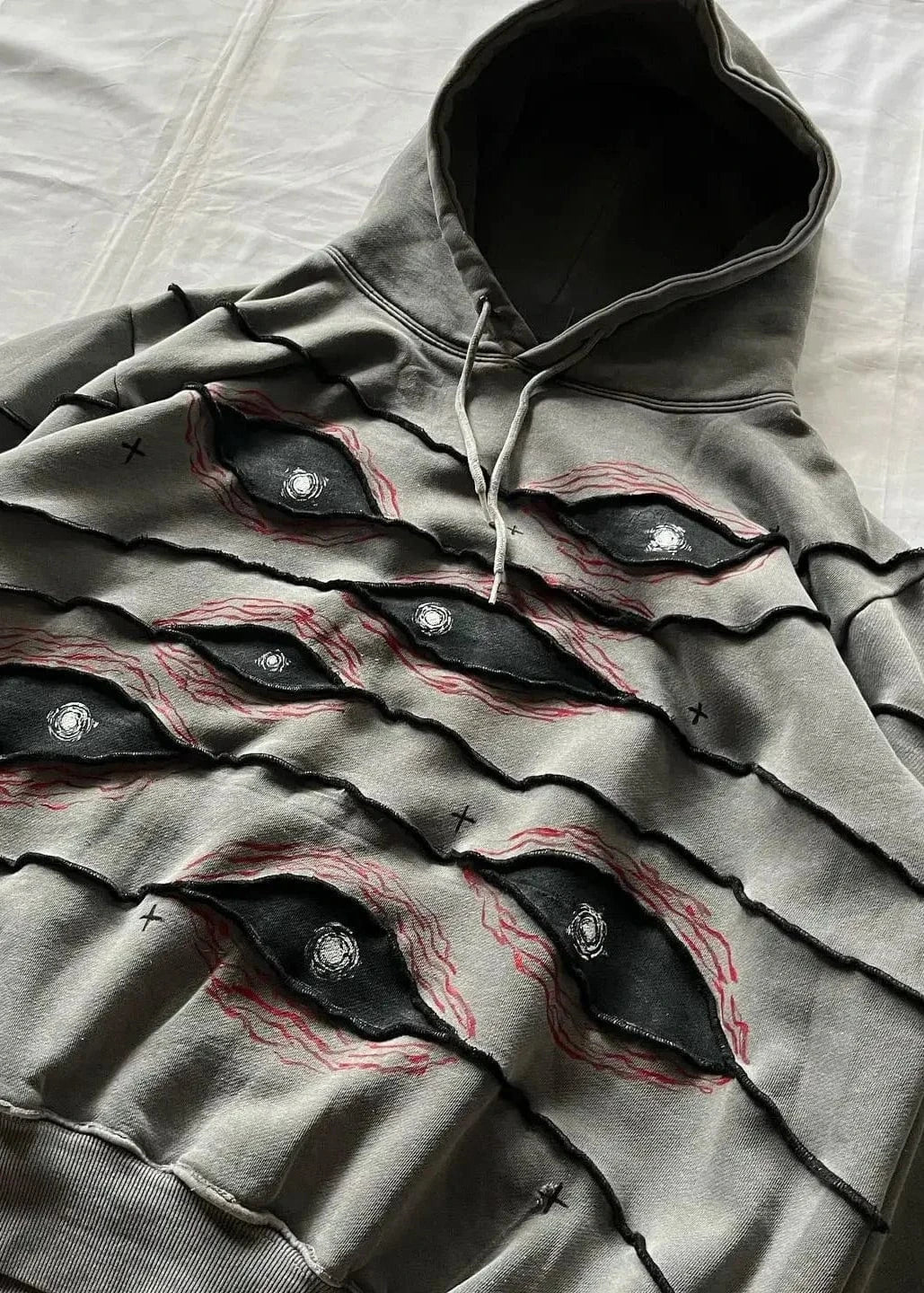 Gothic hip-hop hoodie