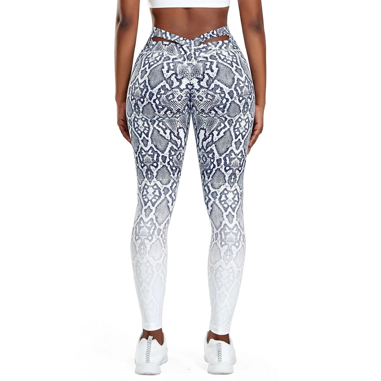 Teonclothingshop Gradient Print Leggings Women's Fitness Yoga Pants